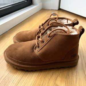 Brand new, never worn - chestnut colored neumel uggs
